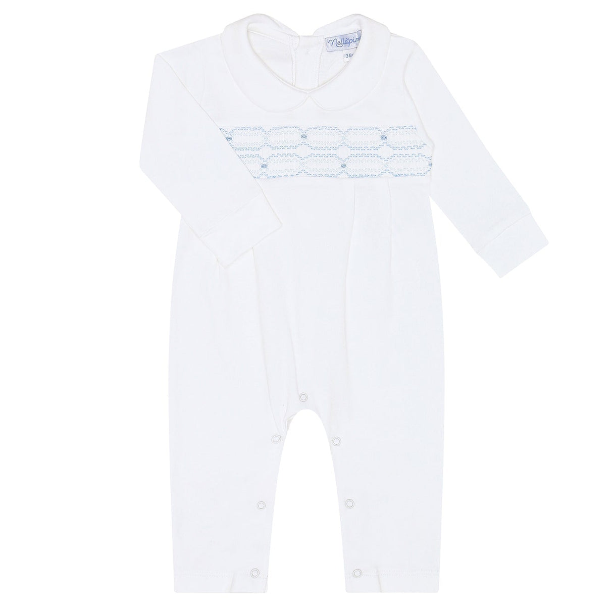 Signature Smocked Boys Playsuit