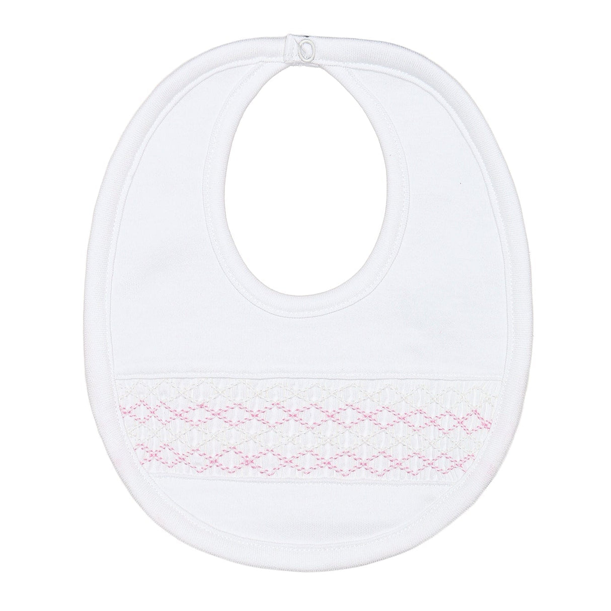 Signature Smocked Girls Bib