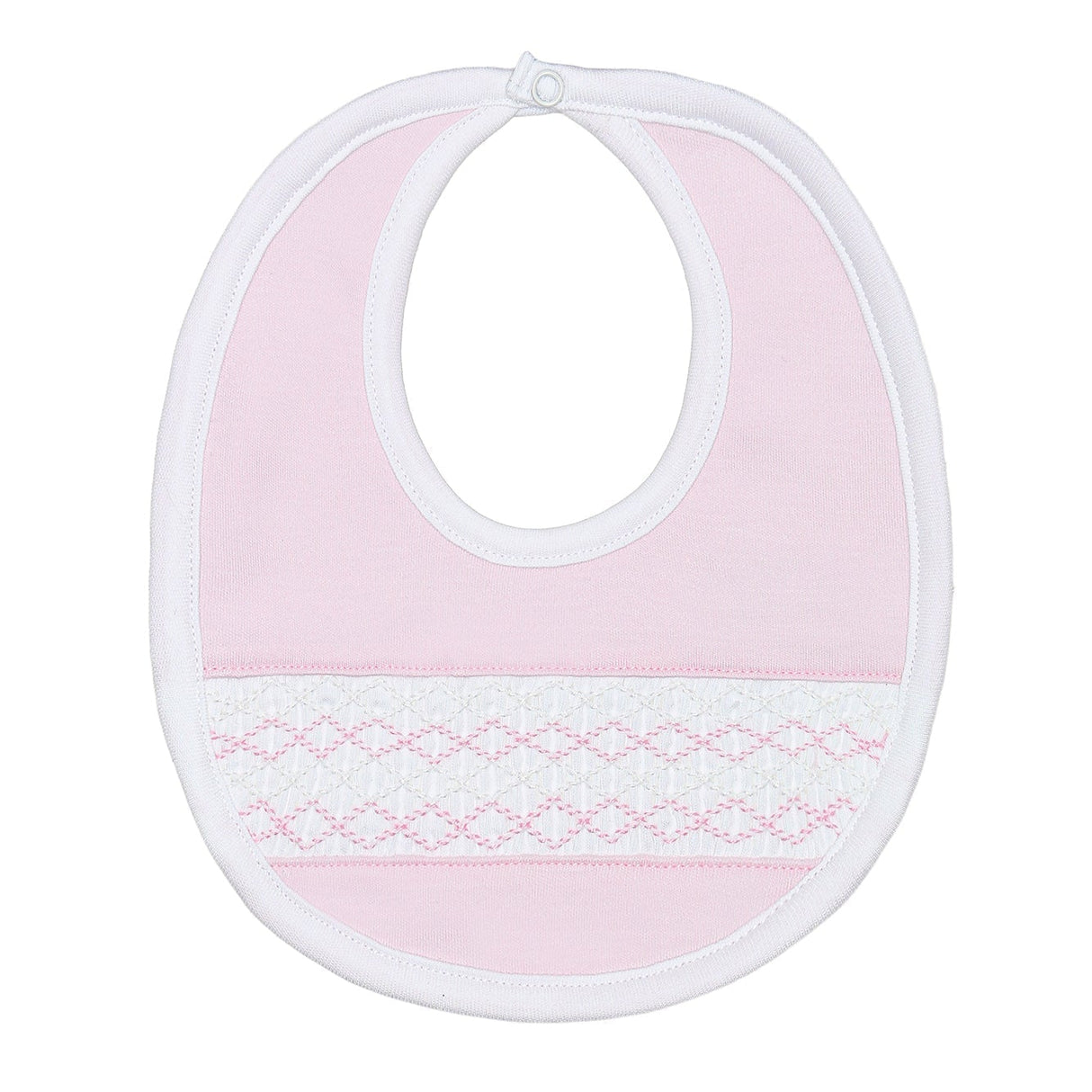 Signature Smocked Girls Bib