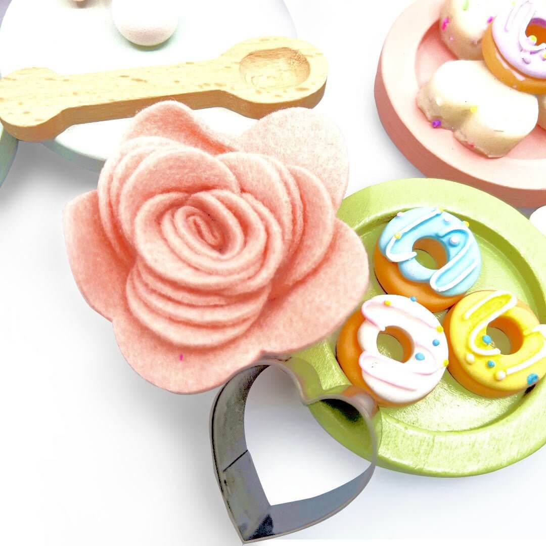 The Perfect Tea Party Set with Playdough
