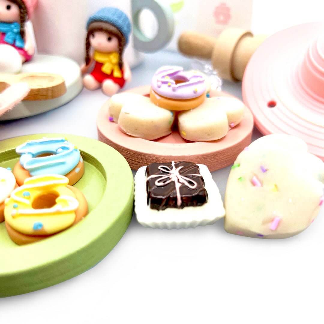The Perfect Tea Party Set with Playdough