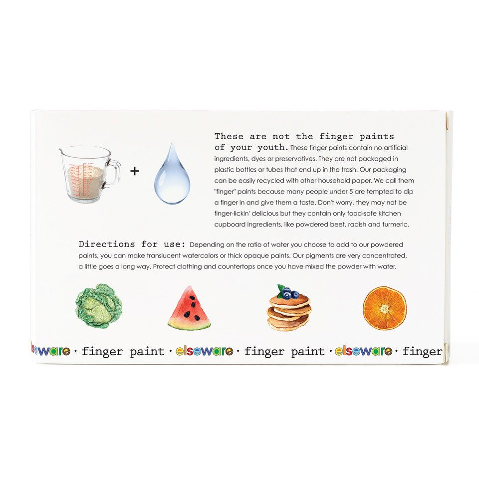 Finger Paint - Long Lasting, Shelf Stable Non-Toxic