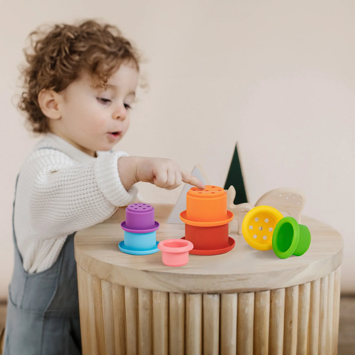 Tiny Land® Montessori Toys Set for Newborns (6-9 month) - HoneyBug