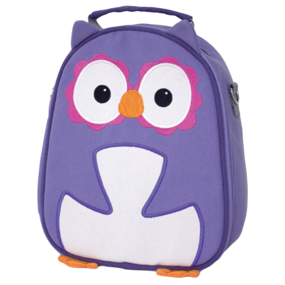 Recycled Fabric Lunch Pack - Purple Owl - HoneyBug