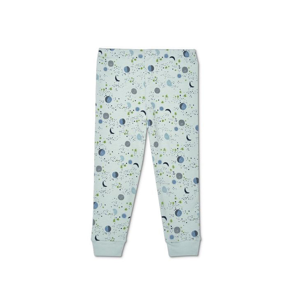 Pajamas - Mint Moon & Stars - HoneyBug