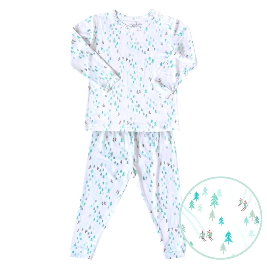 Toddler Pajama Set - Bunny Slopes - HoneyBug