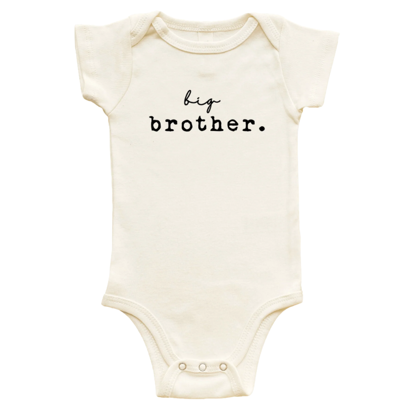 Big Brother Organic Baby Bodysuit