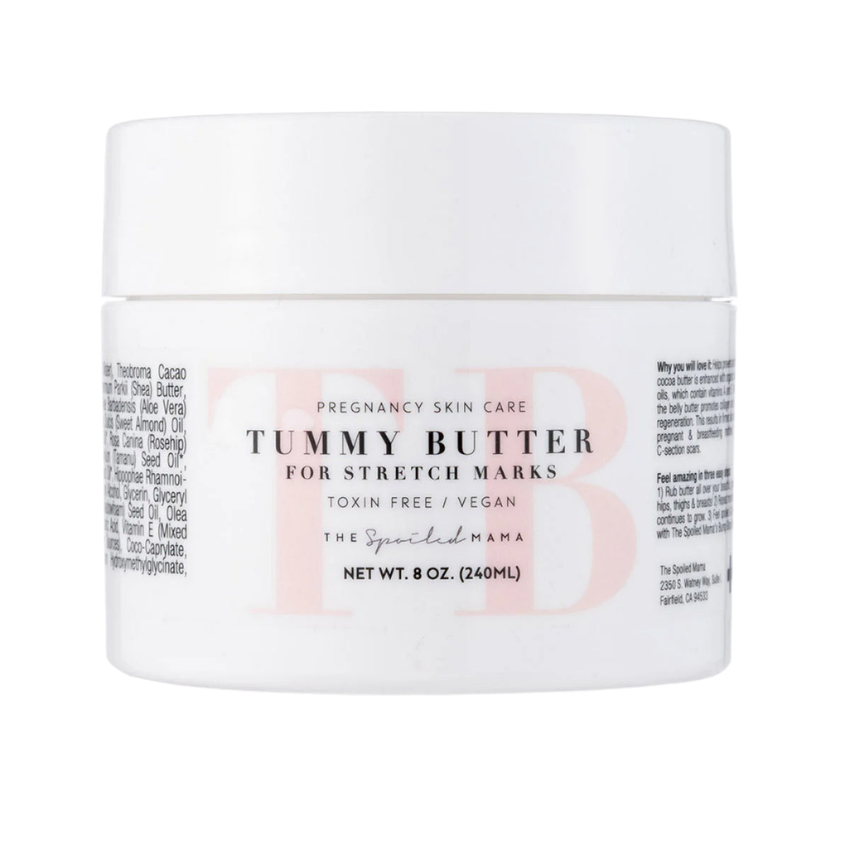 Tummy Butter for Stretch Marks - 8oz - HoneyBug