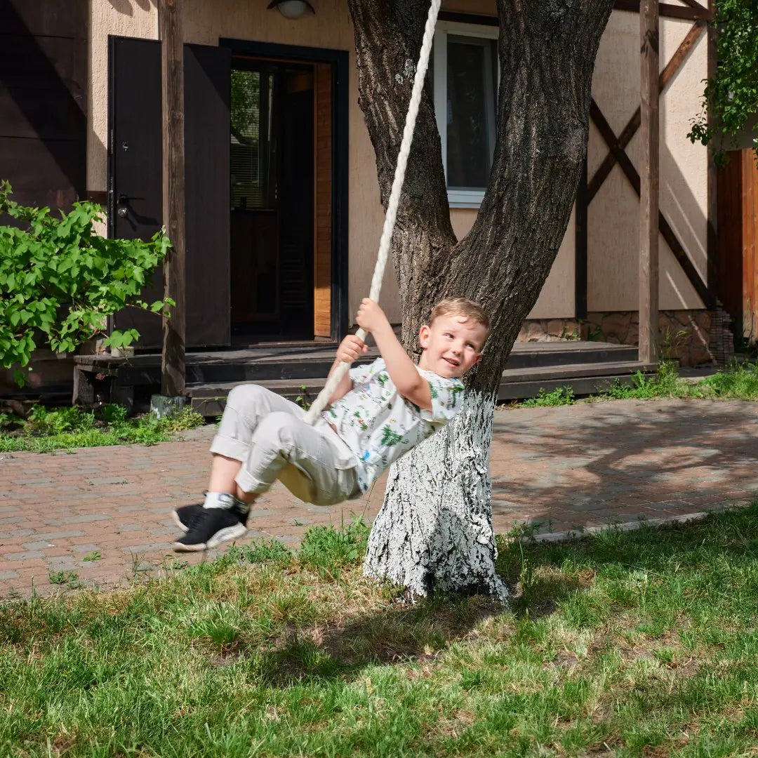 Wooden Rope Swing for Kids - HoneyBug