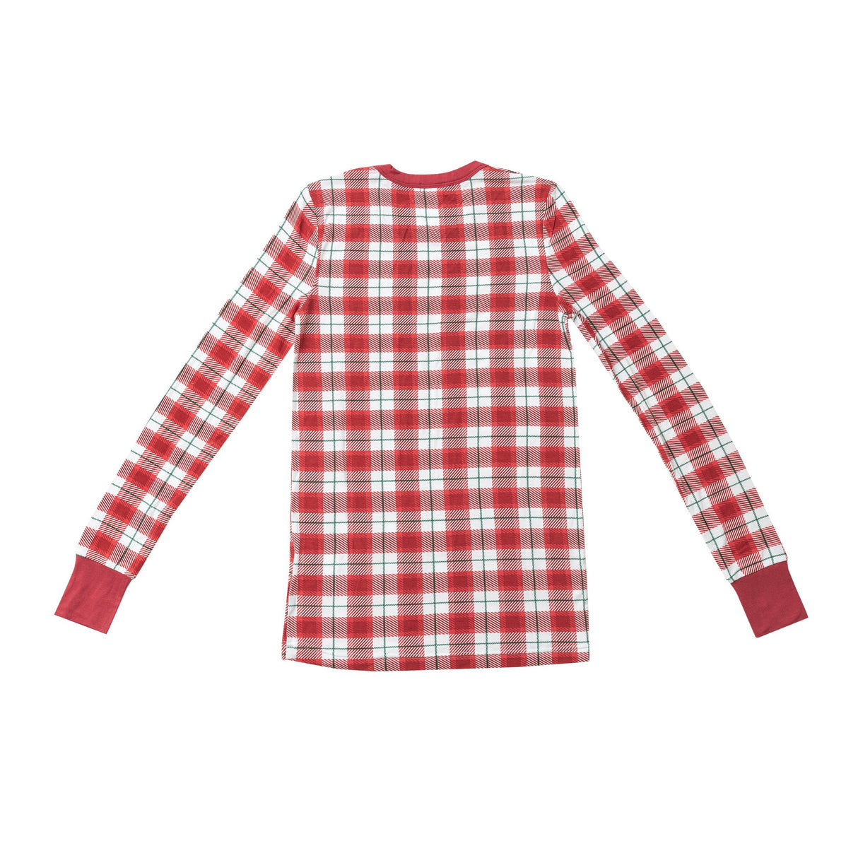 Adult Lounge Set - Holiday Red Plaid - HoneyBug