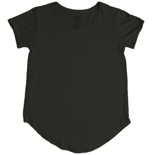 Midnight Black Halloween Women's Bamboo Shirt - HoneyBug