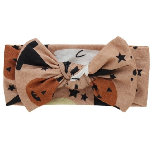 Trick-or-Treat Halloween Bamboo Baby Headband - HoneyBug