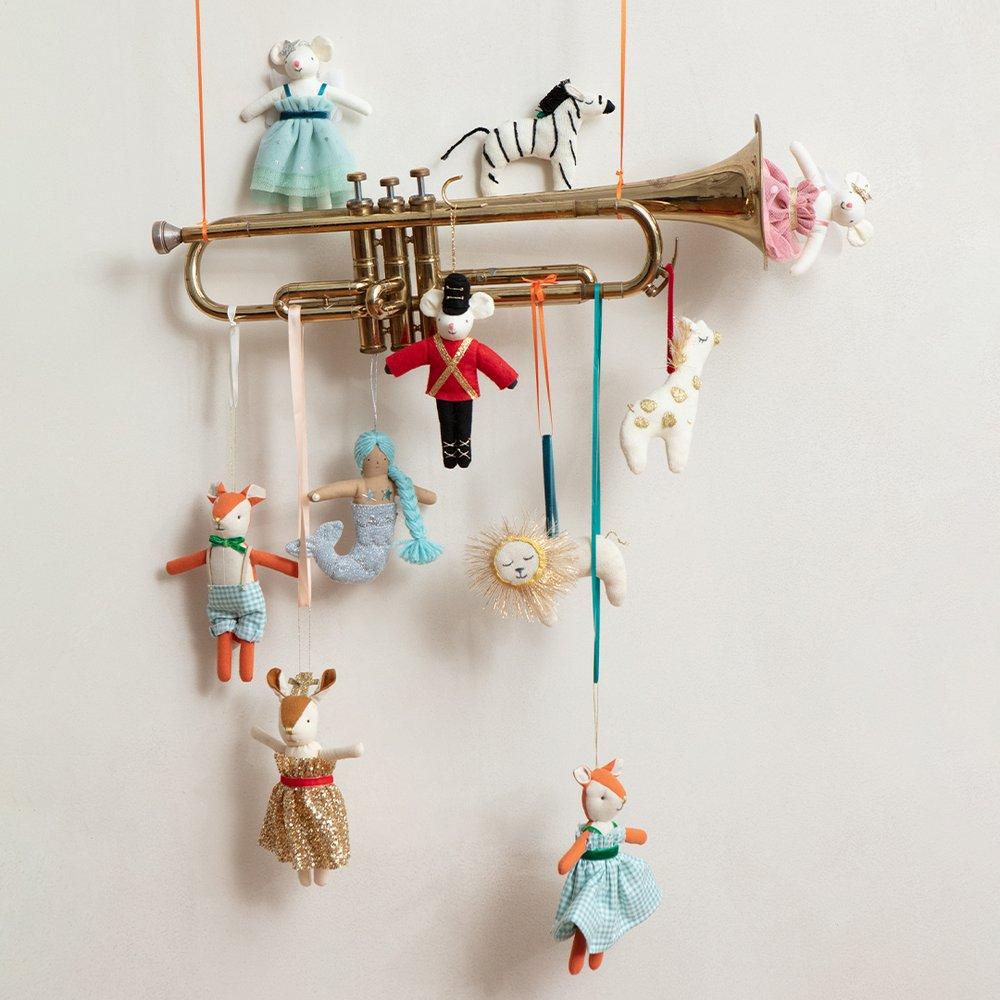 Mrs Fox Tree Decoration - HoneyBug