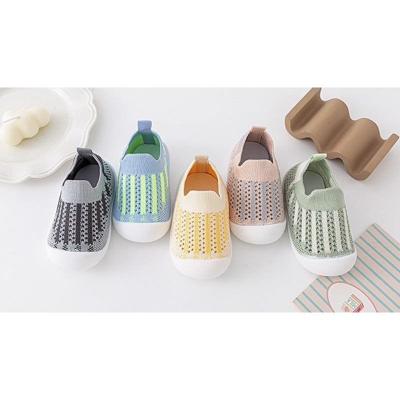 Baby First Walkers - Green Mix - HoneyBug