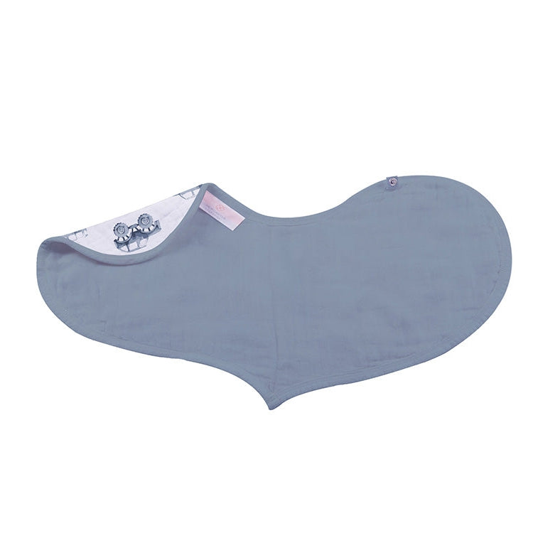 Rough Terrain Cotton Heart Bibs - HoneyBug