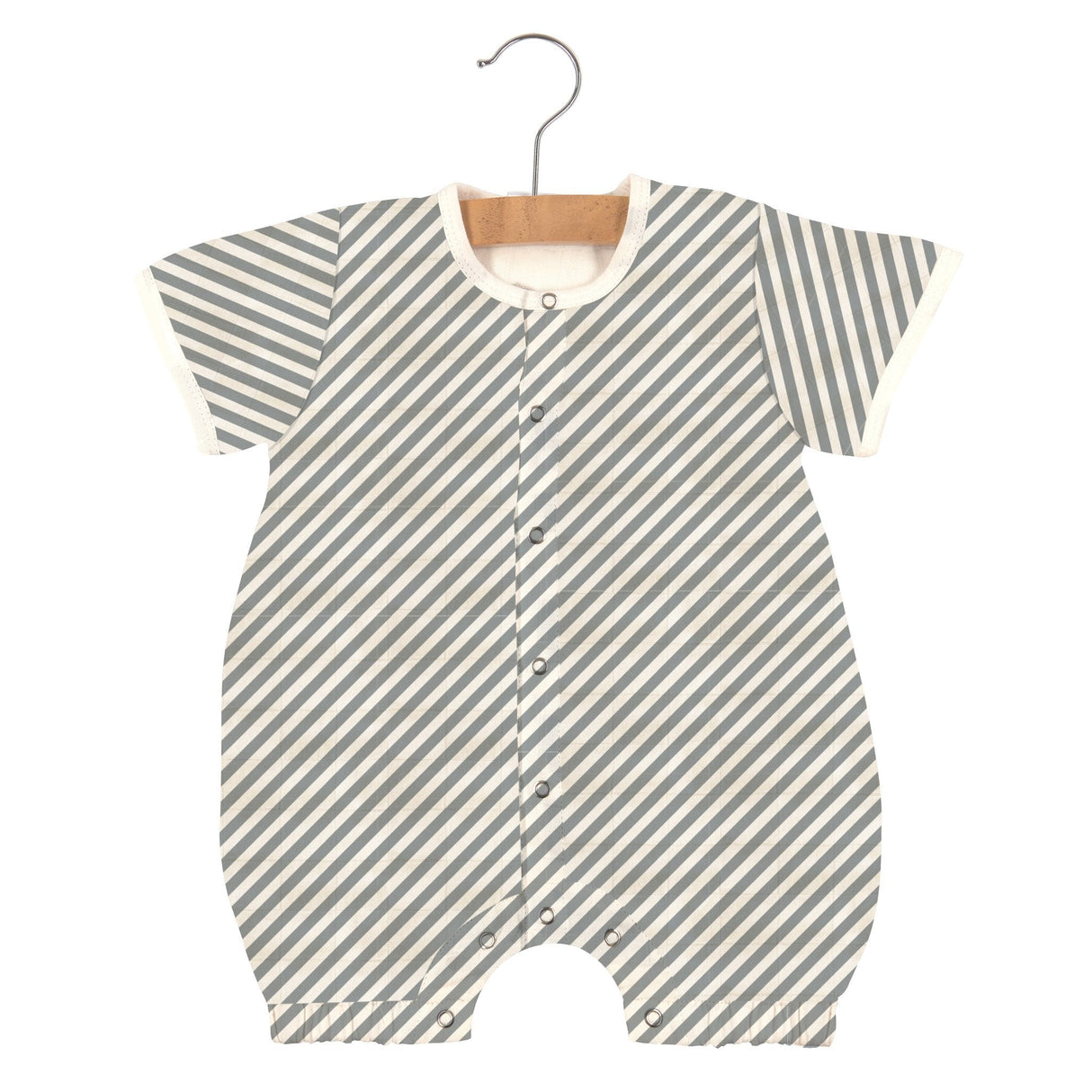 Finley Stripe Bamboo Newcastle Mini Romper - HoneyBug