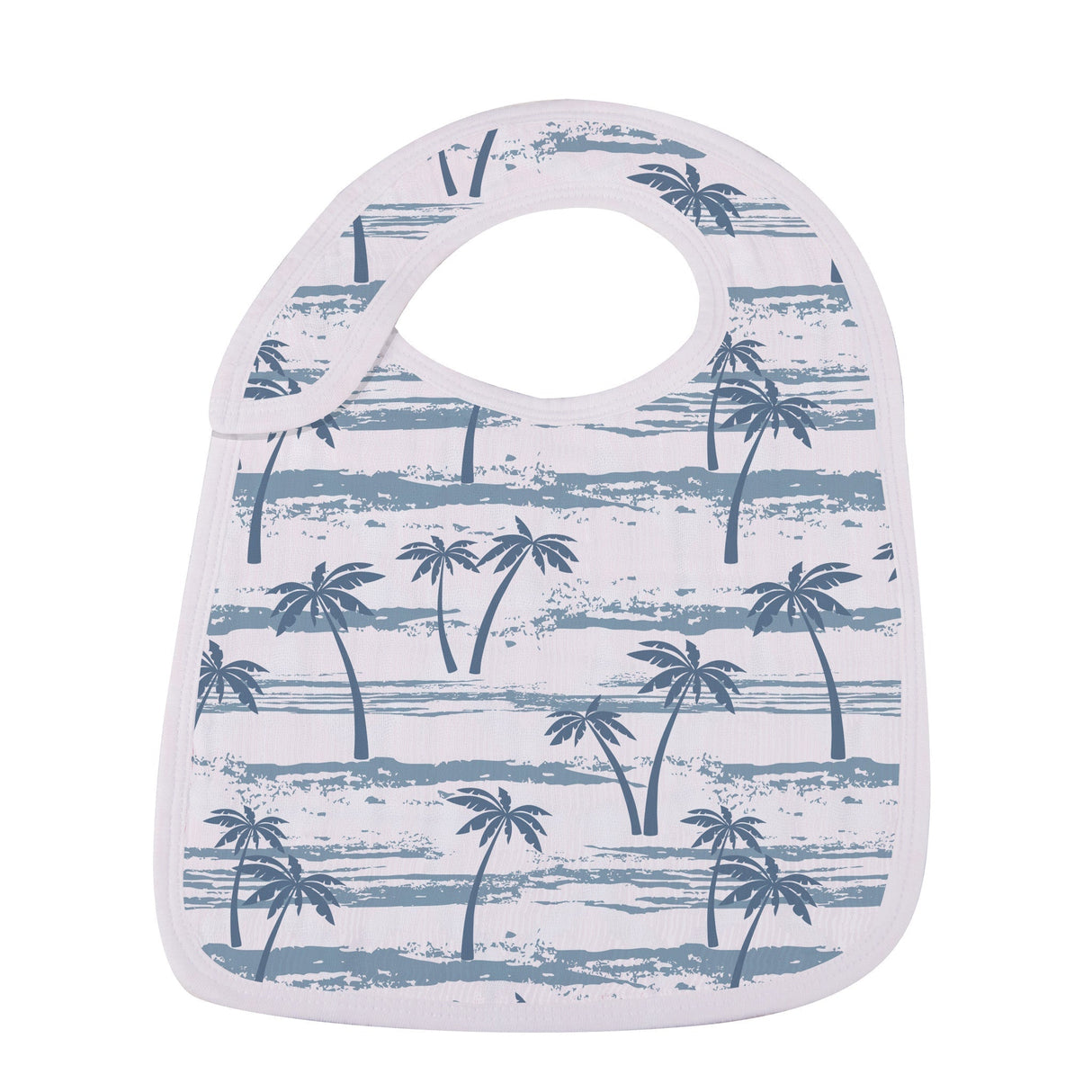 Ocean Tides Bamboo Snap Bibs - HoneyBug