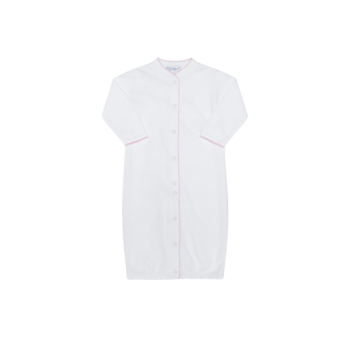 White Bubble Baby Converter Gown - HoneyBug