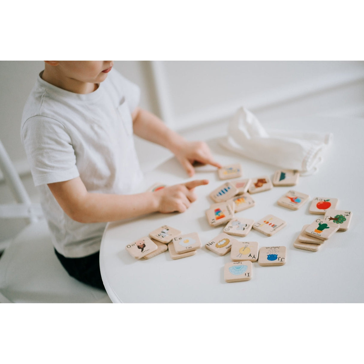 ABC Learning Tiles - HoneyBug