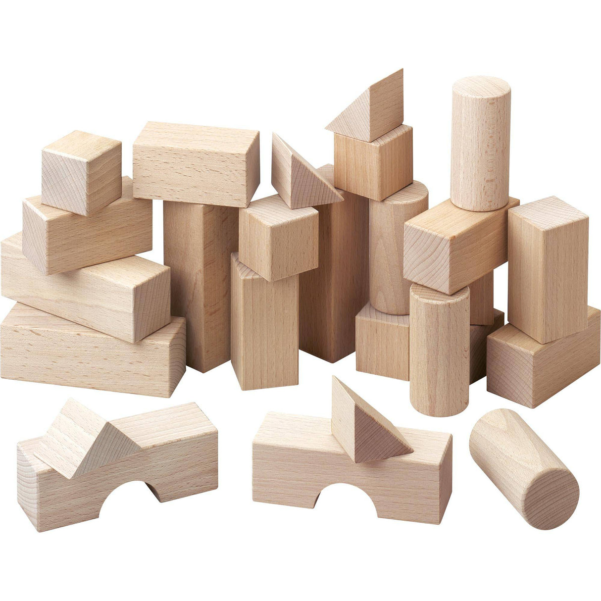 Basic Building Blocks 26 Piece Starter Set - HoneyBug