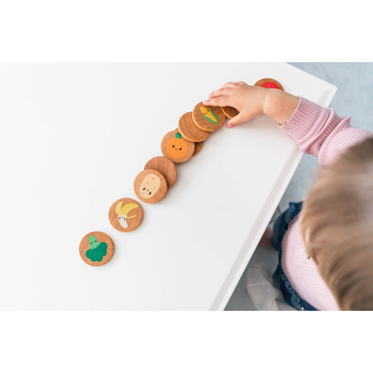 Happy Farmer's Market Matching Tiles - HoneyBug