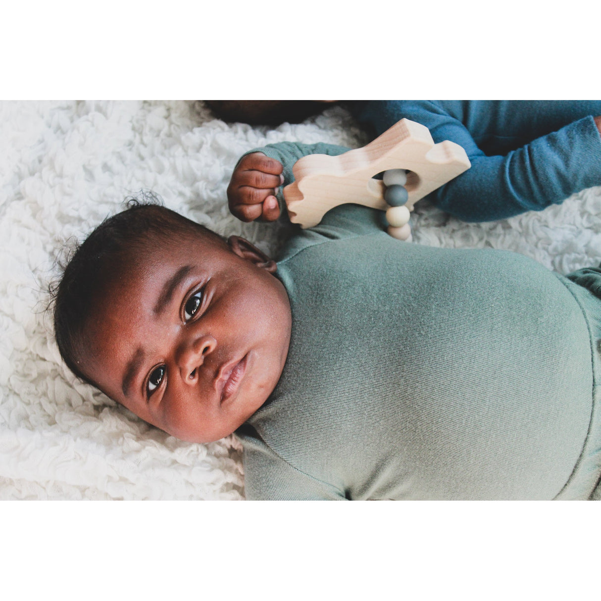 Moose Wooden Grasping Toy - HoneyBug