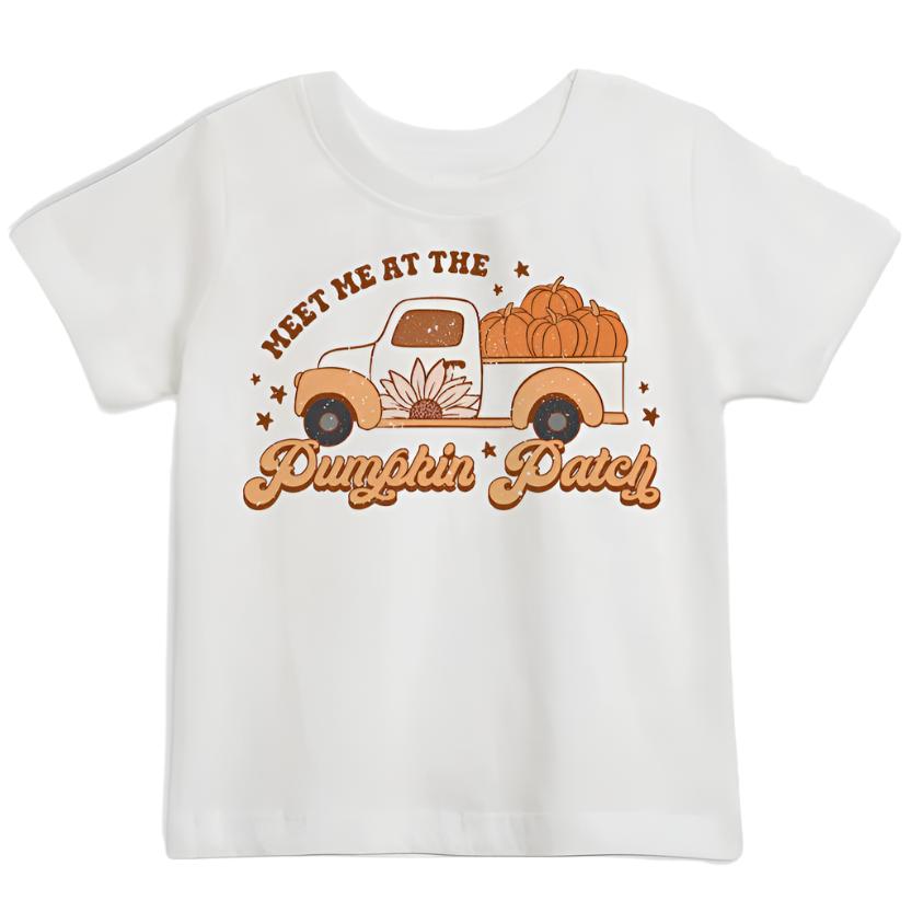 Meet Me at the Pumpkin Patch - Kid's Tee - HoneyBug