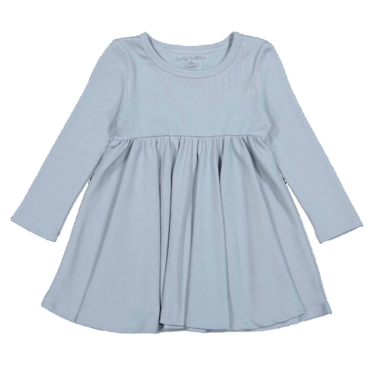 The Long Sleeve Dress - Ocean - HoneyBug