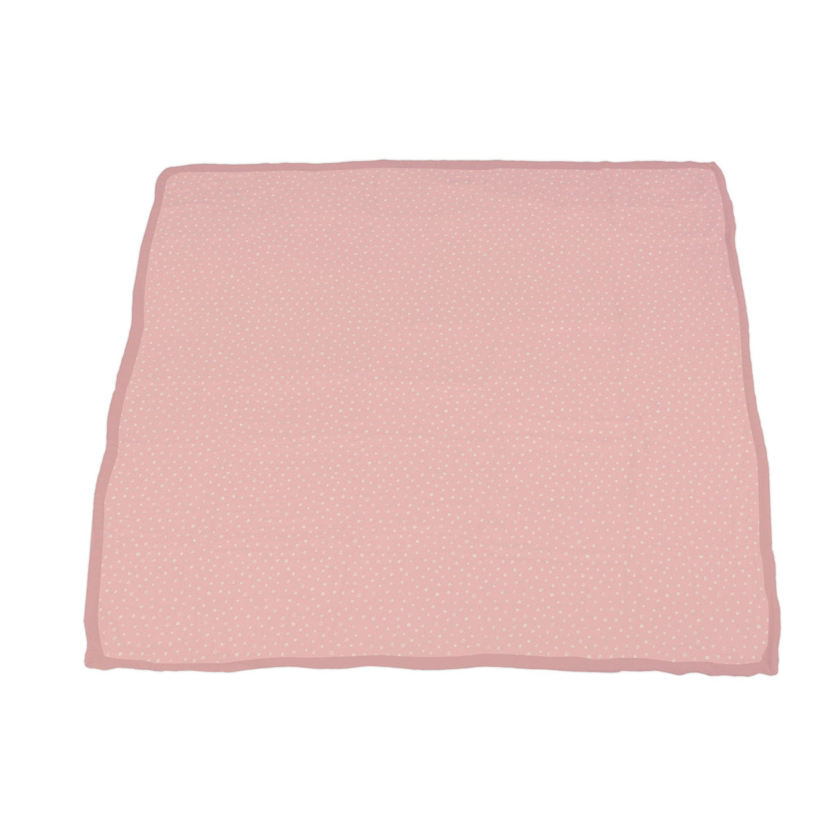 Peonies and Pearl Polka Dot Newcastle Blanket - HoneyBug