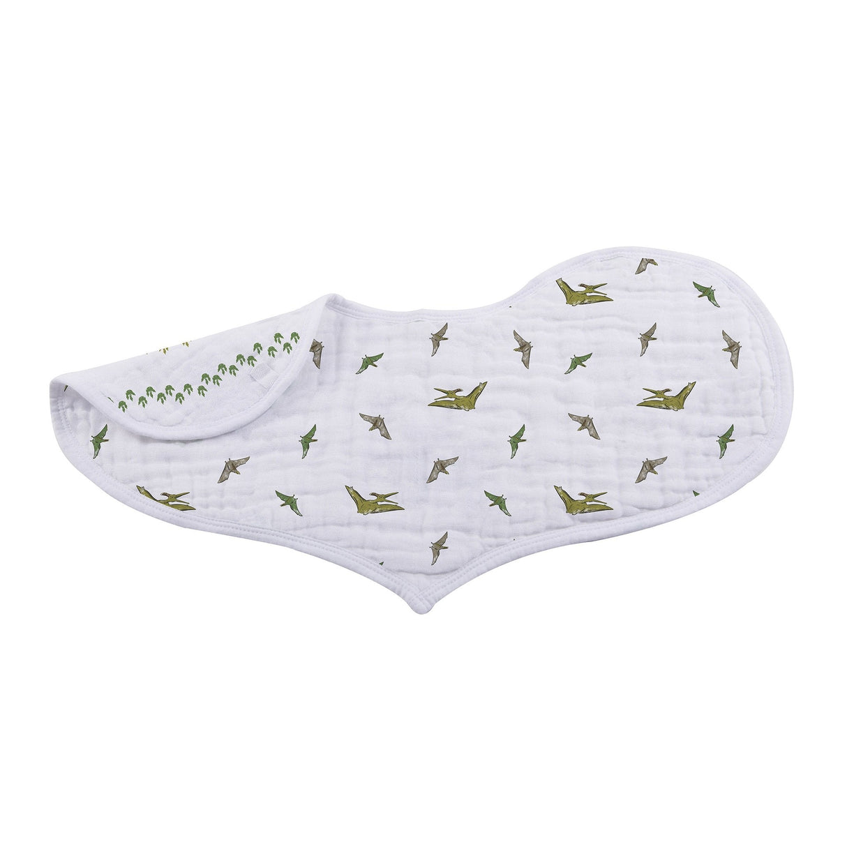 Dino Days Cotton Burp Cloth Bib 2PK - HoneyBug