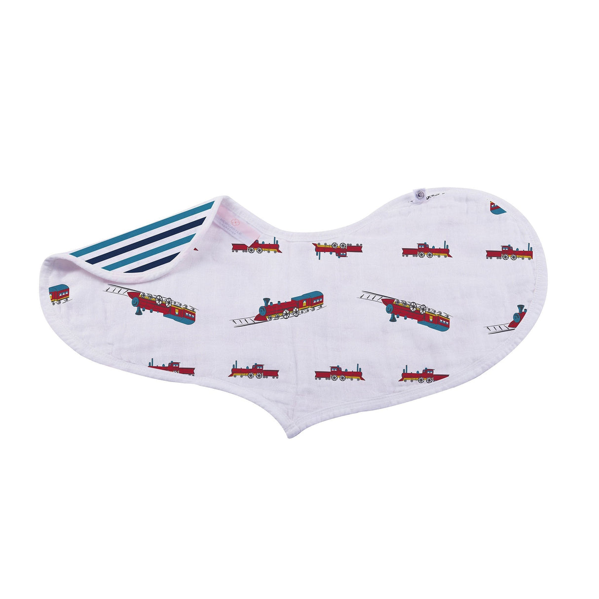 Ultimate Road Trip Bamboo Heart Bib 2PK - HoneyBug