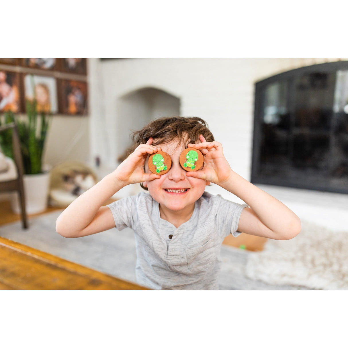 Woodland Matching Tiles - HoneyBug