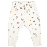 Organic Baby Toddler Harem Pants - Malibu - HoneyBug 