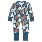 Bamboo Blend Convertible Coverall - Squirrel Scurry