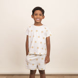 Organic Tee & Shorts Set - Summer Sun - HoneyBug 