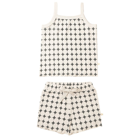 Organic Spaghetti Top & Short Set - Mod Dots - HoneyBug 