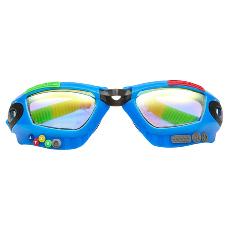 Console Cobalt Gamer Kids' Swim Goggles - HoneyBug 