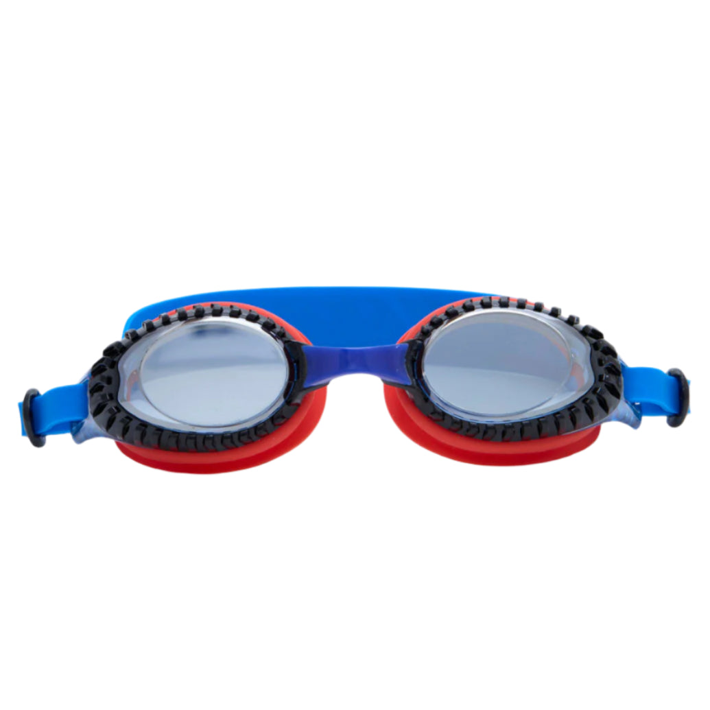 Race Car Red Turbo Drive Kids' Swim Goggles - HoneyBug 