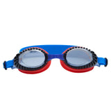 Race Car Red Turbo Drive Kids' Swim Goggles - HoneyBug 