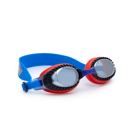 Race Car Red Turbo Drive Kids' Swim Goggles - HoneyBug 