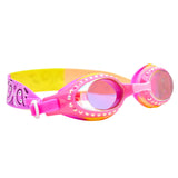 Peachie Pink Bandana Kids' Swim Goggles - HoneyBug 