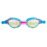 Cleo in Bella Blue Girl Kids' Swim Goggles - HoneyBug 