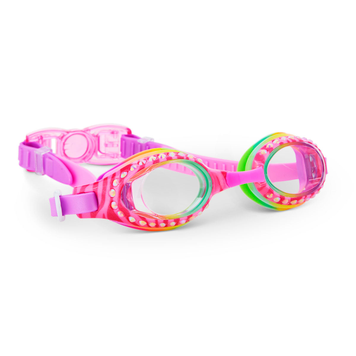 Metallic Mane Wild N' Free Kids' Swim Goggles - HoneyBug 