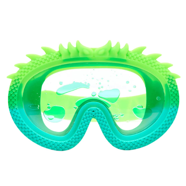 Green Glider the Dragon Kids' Swim Mask - HoneyBug 