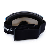 Blue Lustrous Frost Kid's Ski Goggles - HoneyBug 