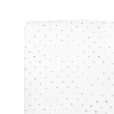 Stretch Knit Crib Sheet - Grey Cross - HoneyBug 