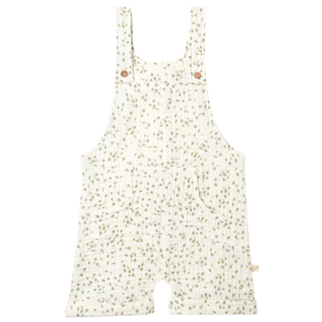 Organic Shortalls - Petals - HoneyBug 