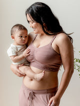 Sublime® Hands-Free Pumping & Nursing Bra | Twilight - HoneyBug 