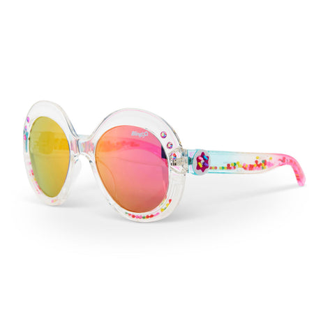 Glass Beach Sprinkle Sunrise Kids' Sunglasses - HoneyBug 