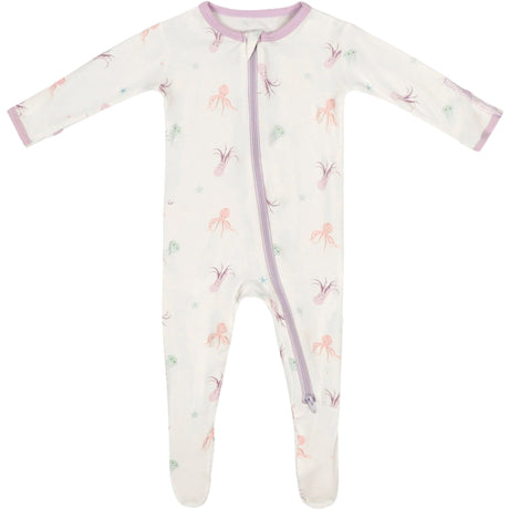 Octopus Zippered Footie - HoneyBug 